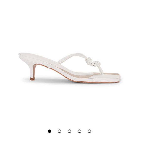 Shutz Poppy Heeled Sandal White - Picture 5 of 9